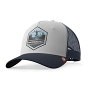Casquette Né Pour Ultratrail Blanc / Bleu