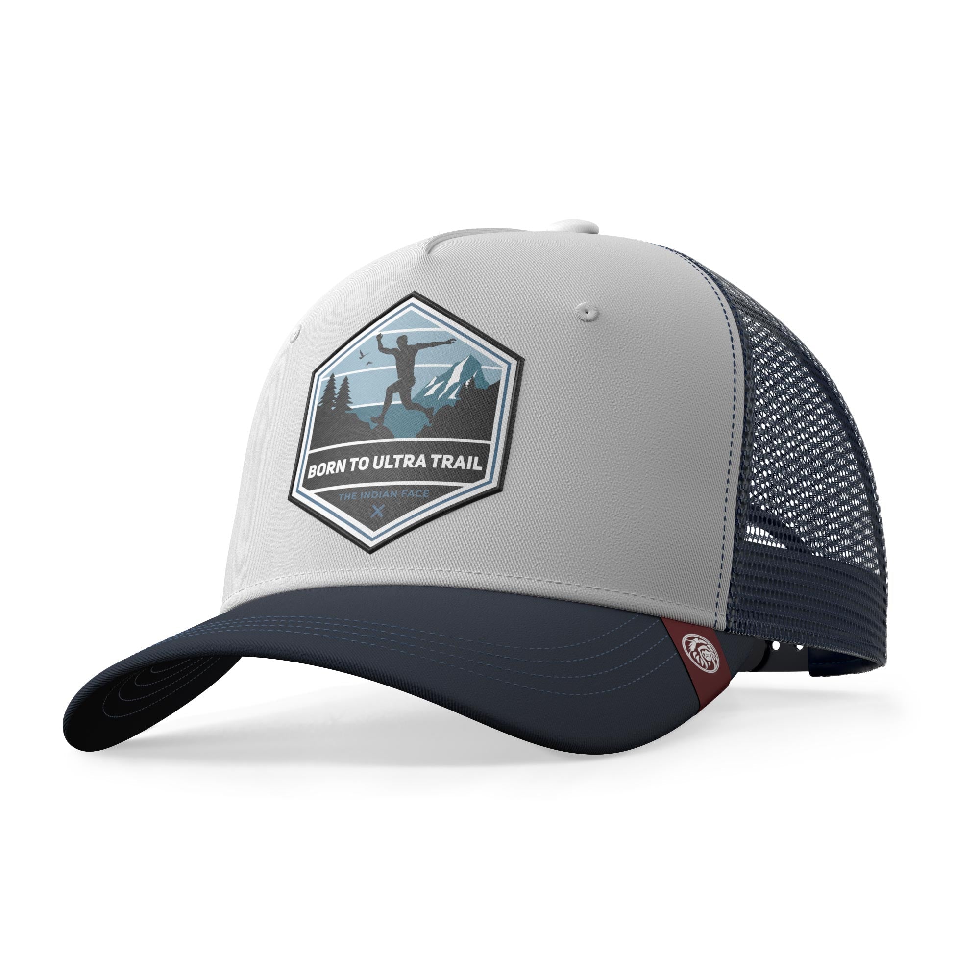 Casquette Né Pour Ultratrail Blanc / Bleu
