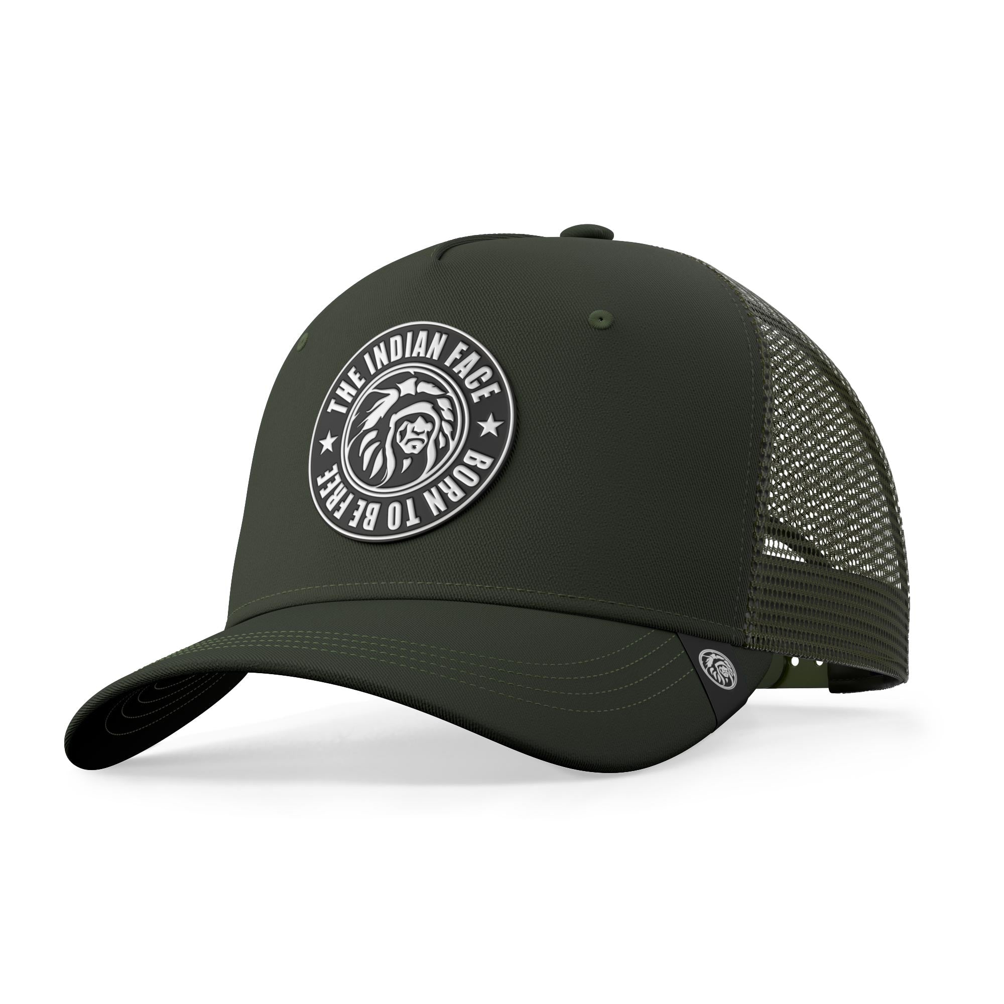 Casquette Né Pour Être Libre Et Vert