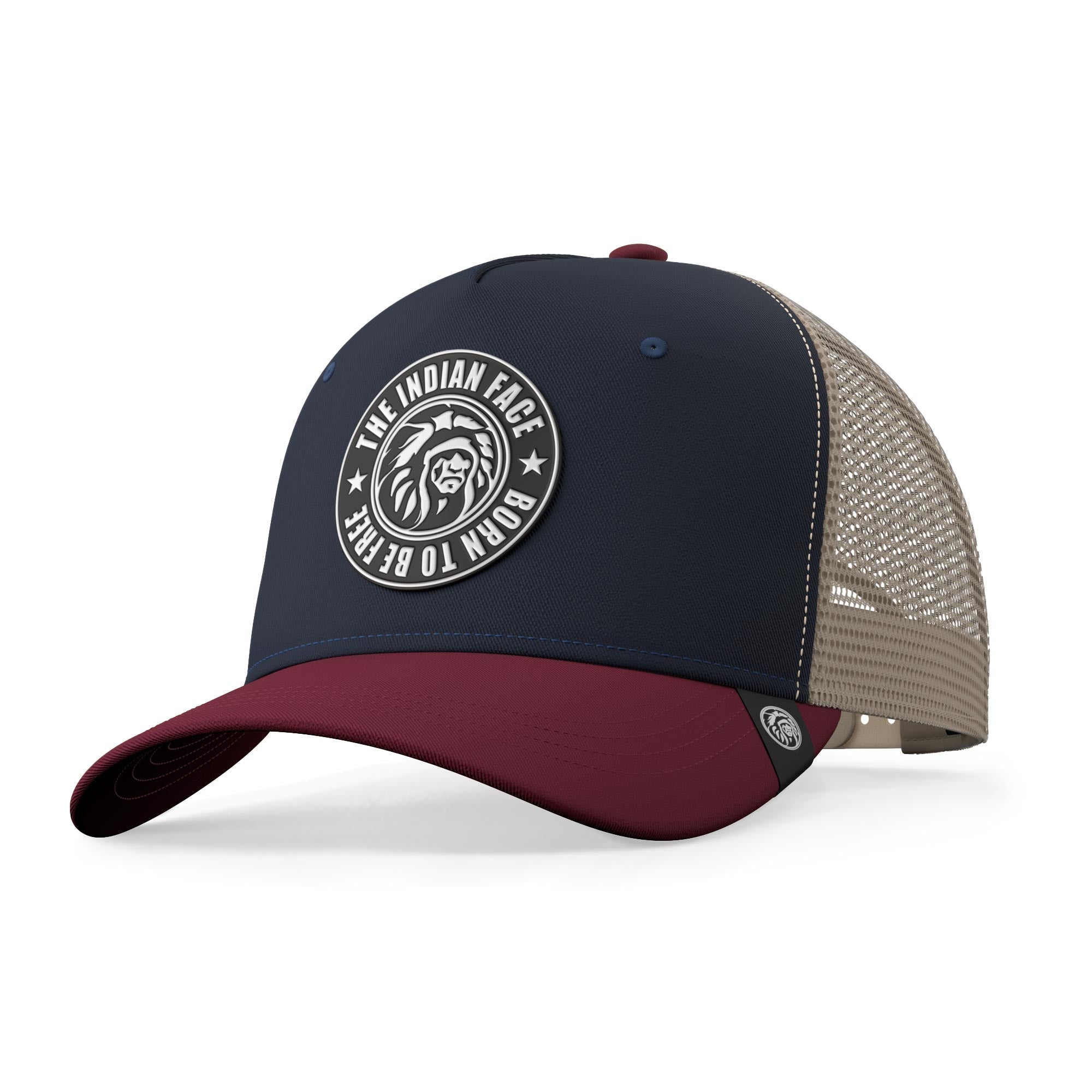 Casquette Born To Be Free Bleu / Gris / Rouge