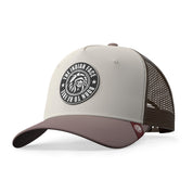 Casquette Born to Be Free Brown  and Grey