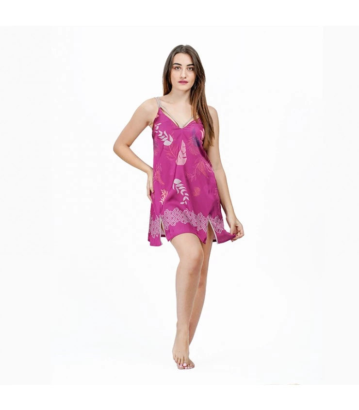 Nuisette satin Lyouna