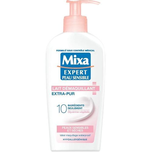 Mixa Lait Démaquillant Extra -Pur peau sensible - 200ml