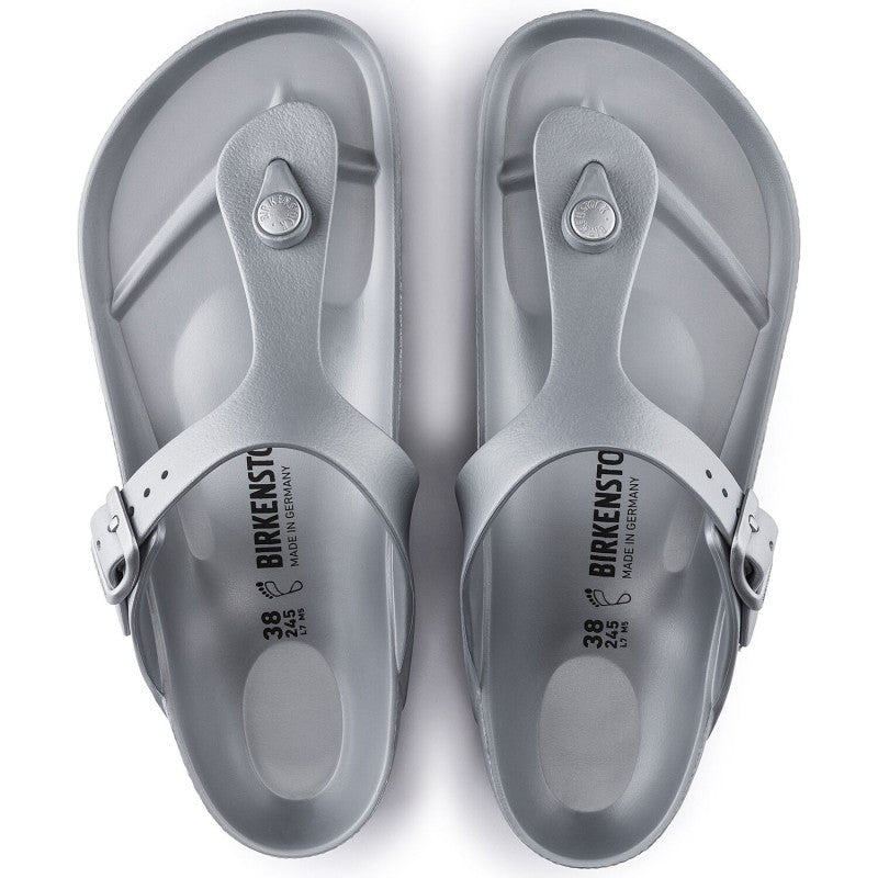 Birkenstock Gizeh EVA Metallic Silver