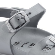 Birkenstock Rio EVA Metallic Silver