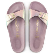 Birkenstock Madrid NL Ombre Pearls Silver HEX Orchid