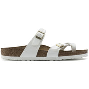 Birkenstock Mayari BF Patent White LS White