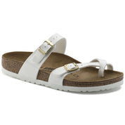Birkenstock Mayari BF Patent White LS White