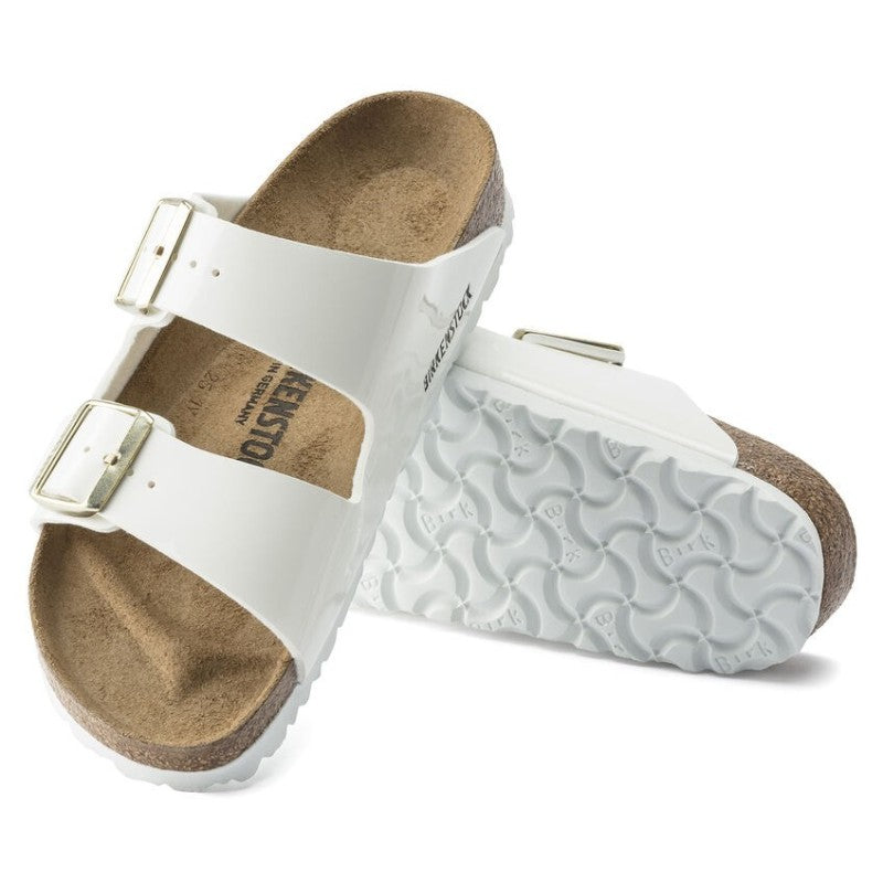 Birkenstock Arizona BF Patent White