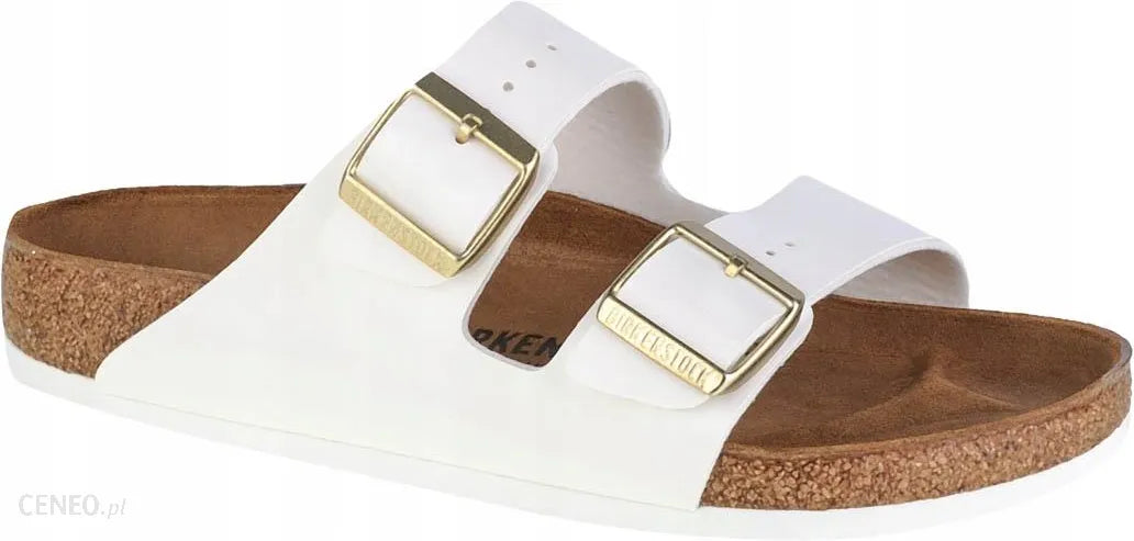 Birkenstock Arizona BF Patent White