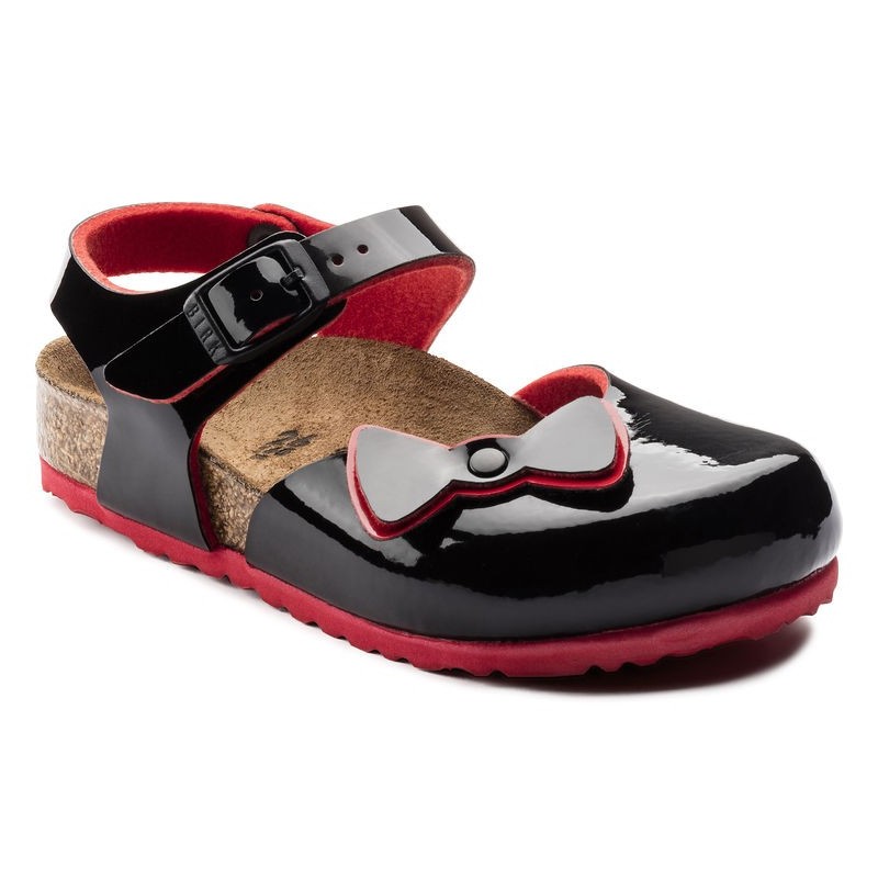 Birkenstock Anguilla Kids BF Two Tone Black Ribbon