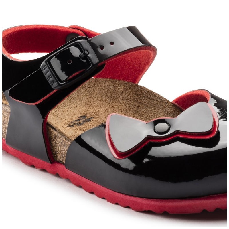 Birkenstock Anguilla Kids BF Two Tone Black Ribbon