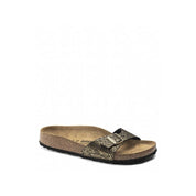 Birkenstock Madrid MF Shiny Python Black