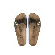 Birkenstock Madrid MF Shiny Python Black