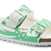 Birkenstock Arizona BFDD Monstera White/ Bold Jade