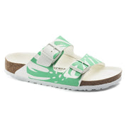 Birkenstock Arizona BFDD Monstera White/ Bold Jade
