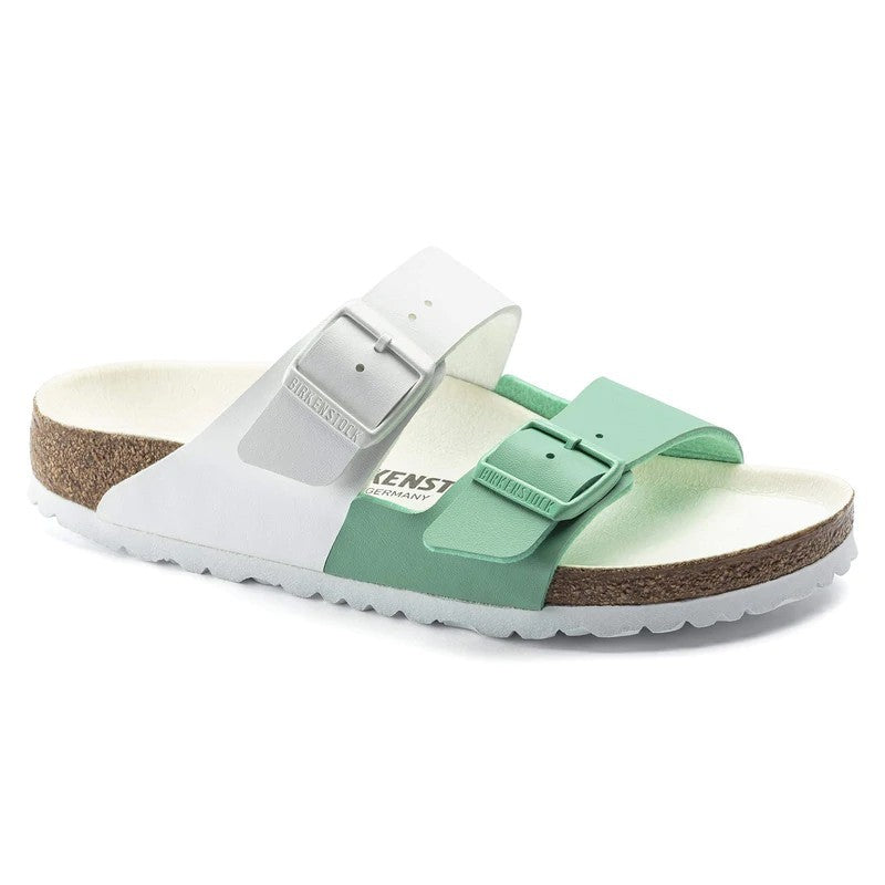 Birkenstock Arizona Split BF White/ Bold Jade