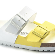 Birkenstock Arizona Split BF White/ Lime Sour