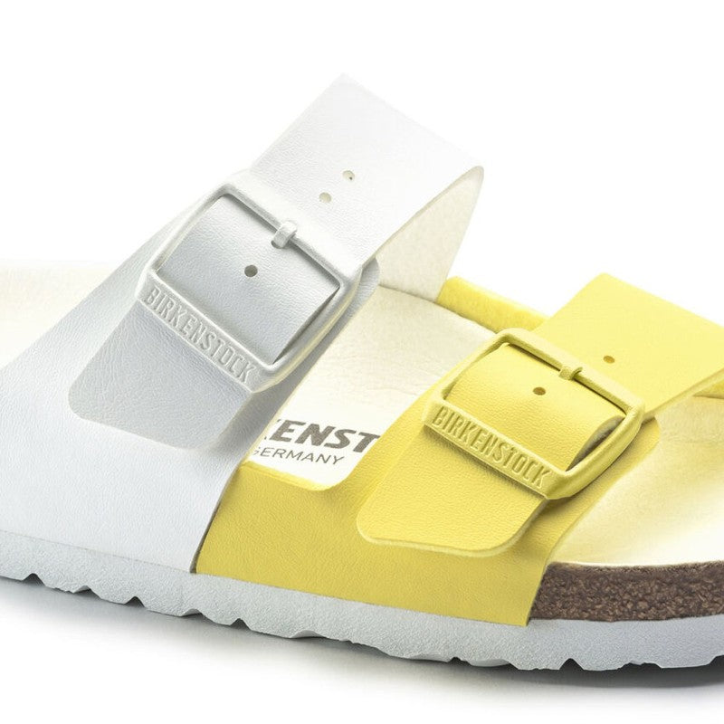 Birkenstock Arizona Split BF White/ Lime Sour