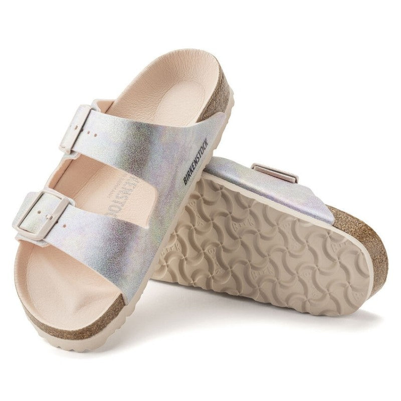 Birkenstock Arizona MF Iridescent Light Rose VEG