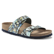 Birkenstock Sydney BFDD Summer Floral Blue VEG