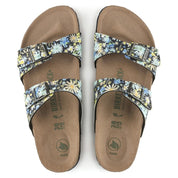 Birkenstock Sydney BFDD Summer Floral Blue VEG