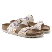 Birkenstock Sydney BFDD Summer Floral Rose VEG