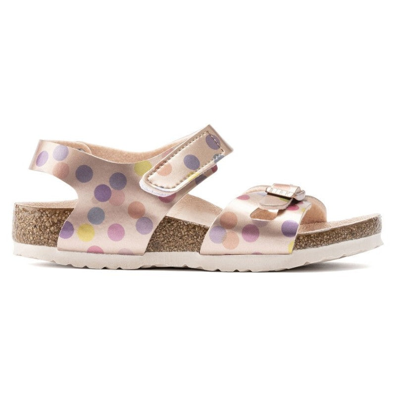 Birkenstock Colorado Kids BF Metallic Dots Copper