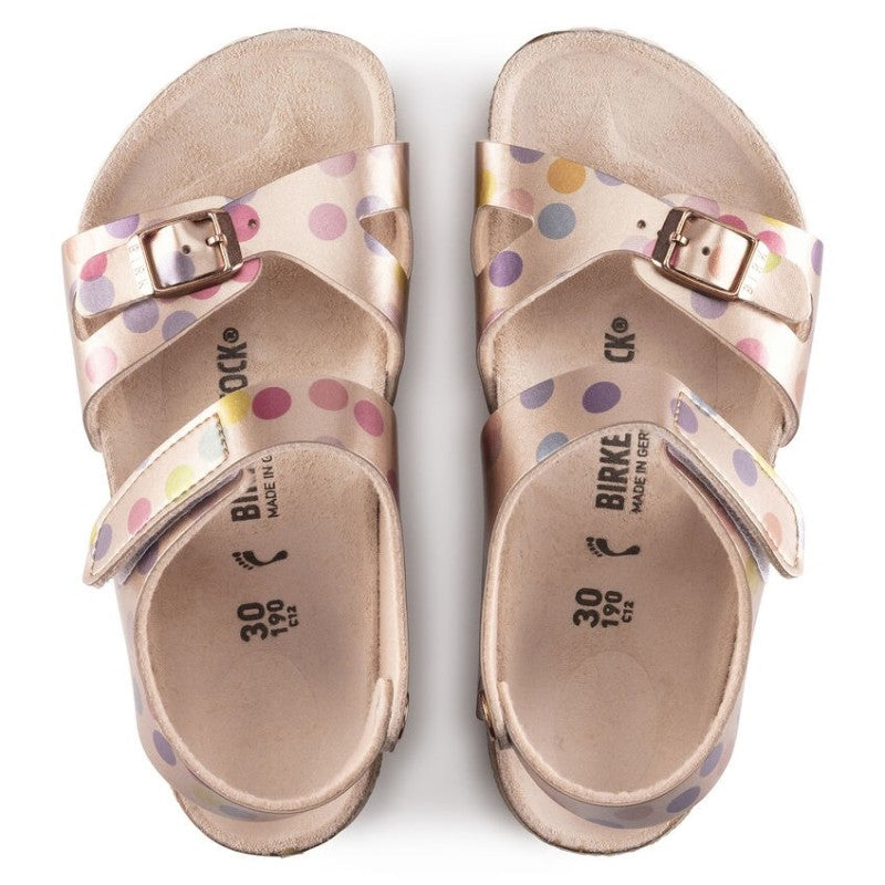 Birkenstock Colorado Kids BF Metallic Dots Copper
