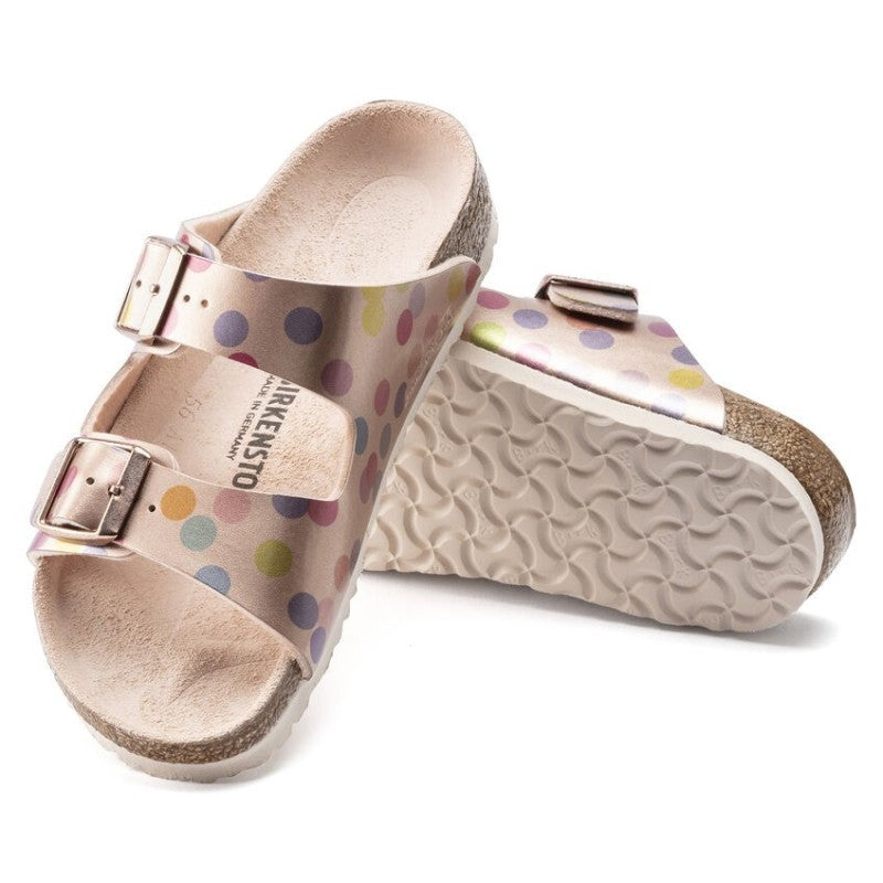 Birkenstock Arizona Kids BF Metallic Dots Copper