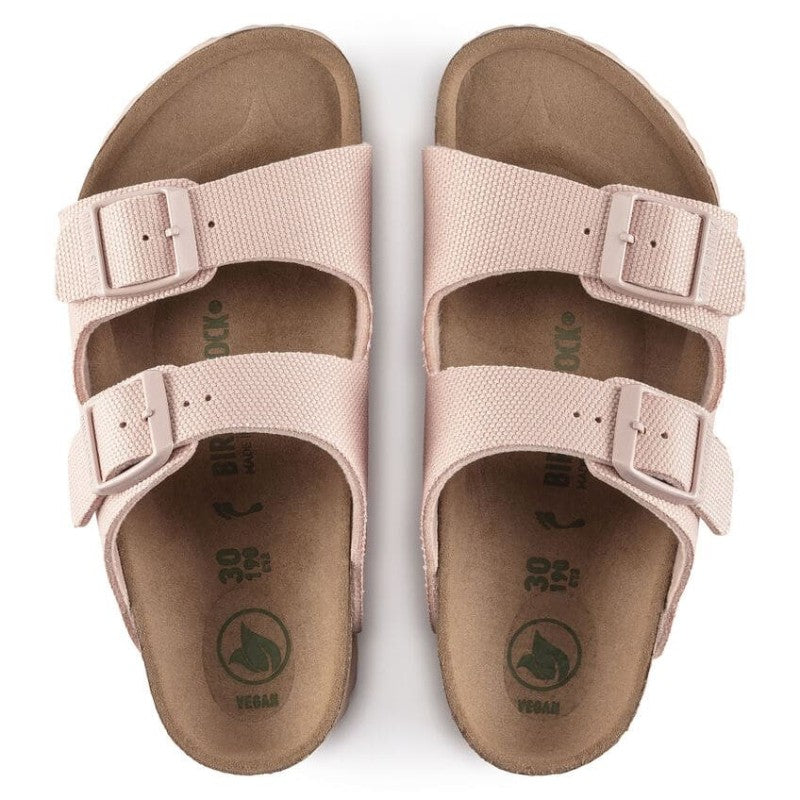 Birkenstock Arizona Kids TEX Canvas Soft Pink VEG