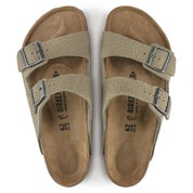 Birkenstock Arizona NU Desert Buck Faded Khaki