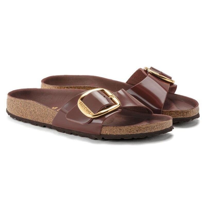 Birkenstock Madrid BB NL High Shine Chocolate HEX