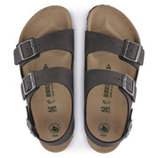 Birkenstock Milano MF Desert Dust Black VEG