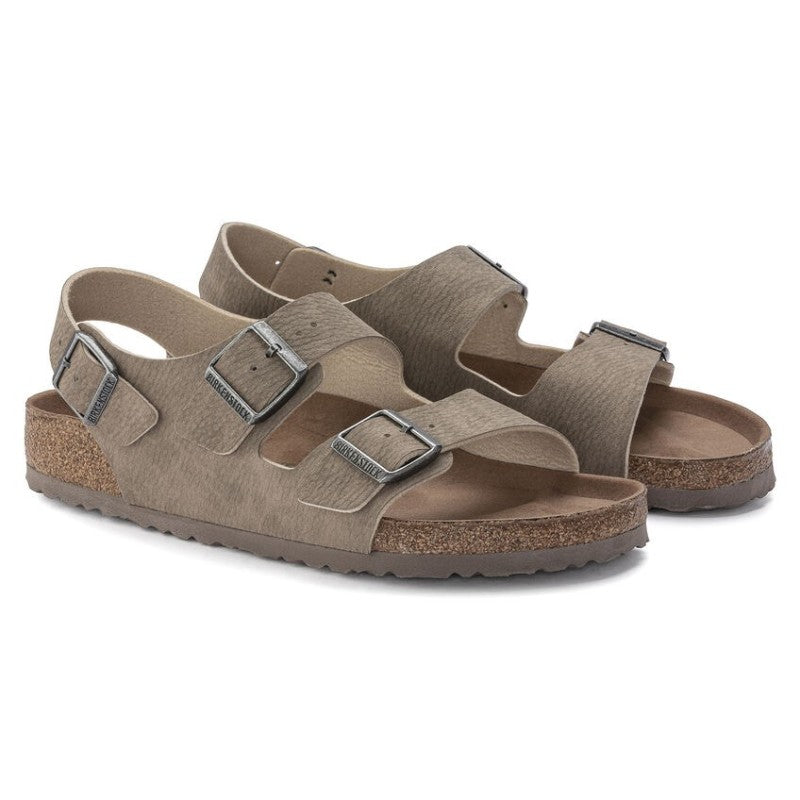 Birkenstock Milano SYN Desert Dust Gray Taupe VEG