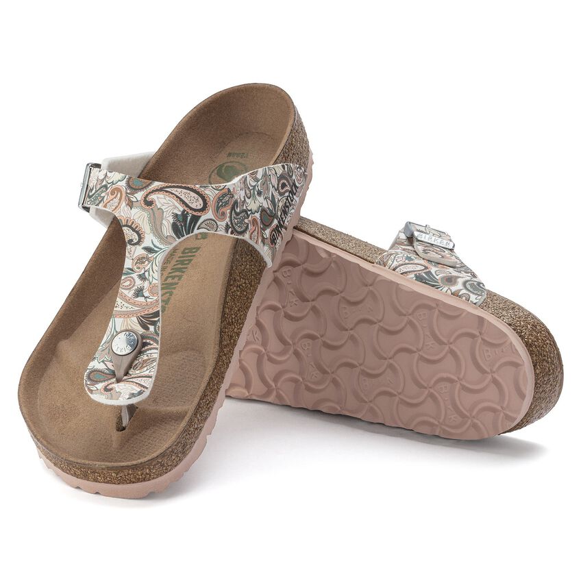 Birkenstock Gizeh BFDD Paisley Light Rose VEG