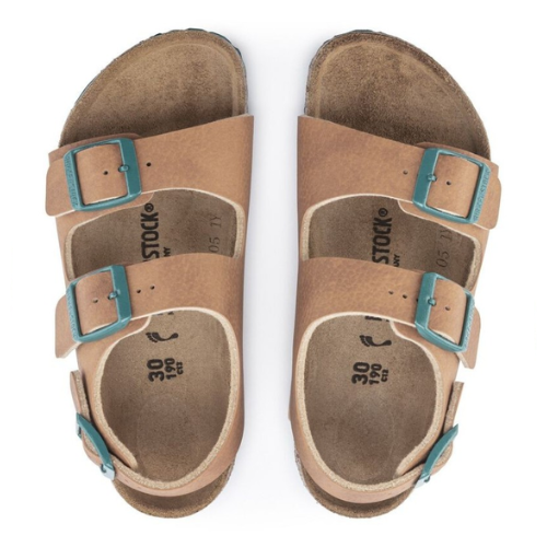 Birkenstock Milano Kids BF Desert Soil Ginger Brown