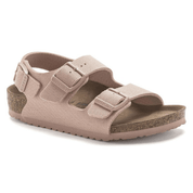 Birkenstock Milano Kids TEX Canvas Soft Pink VEG