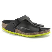 Birkenstock Gizeh Kids BF Desert Soil Black Lime