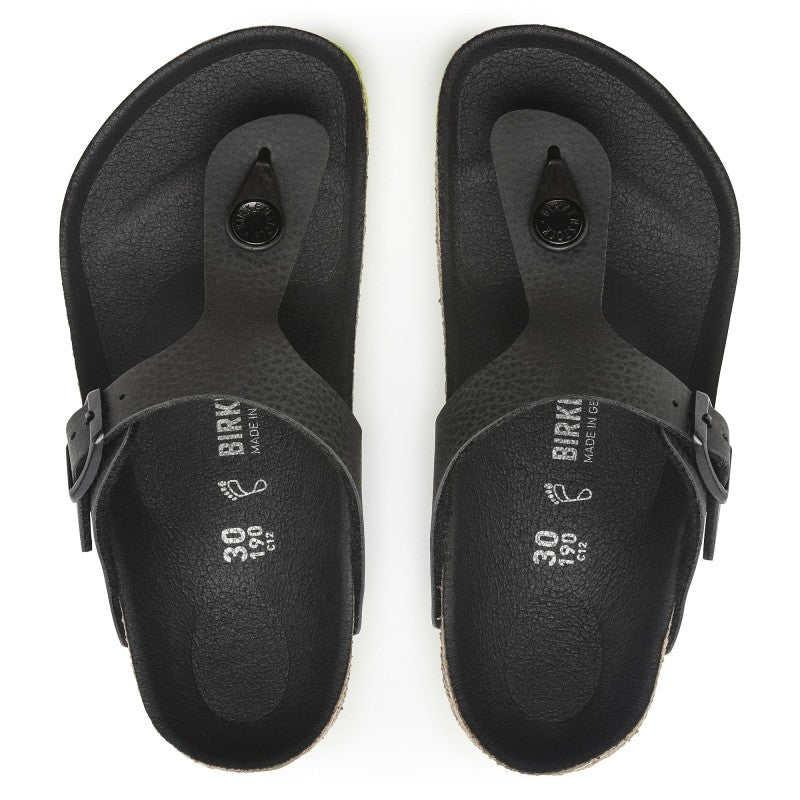 Birkenstock Gizeh Kids BF Desert Soil Black Lime