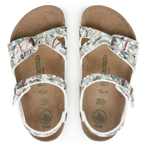 Birkenstock Rio Kids BFDD Paisley Light Rose VEG