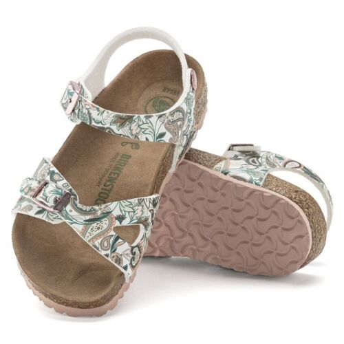 Birkenstock Rio Kids BFDD Paisley Light Rose VEG