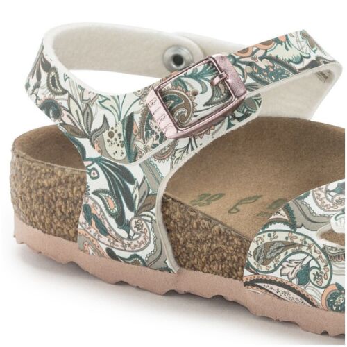 Birkenstock Rio Kids BFDD Paisley Light Rose VEG
