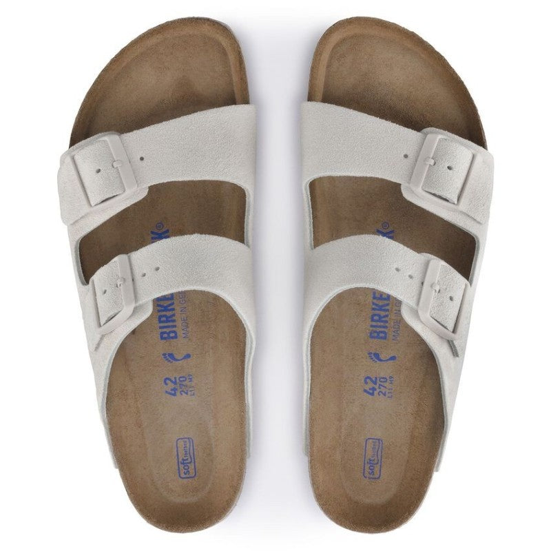 Birkenstock ARIZONA SFB LEVE ANTIQUE WHITE