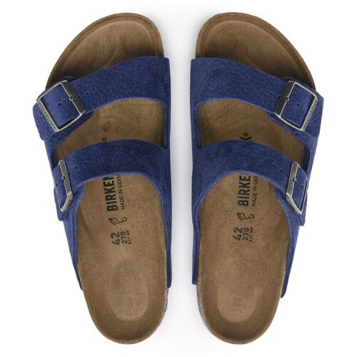 Birkenstock Arizona LENB Desert Buck Indigo Blue