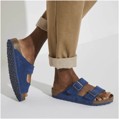 Birkenstock Arizona LENB Desert Buck Indigo Blue