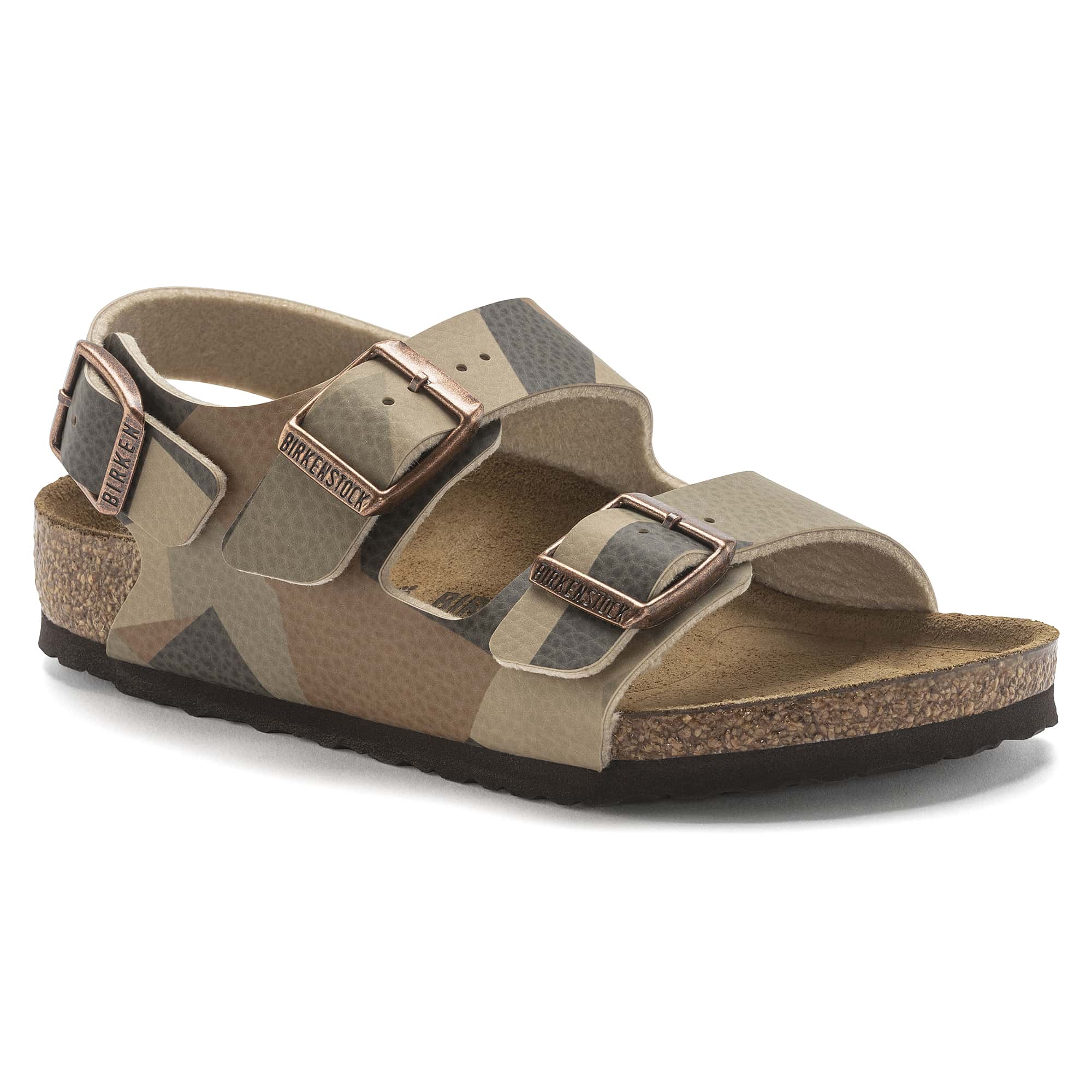 Birkenstock Milano K BFDD Geometric Camo Core