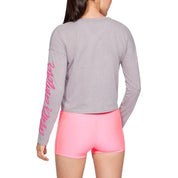 T-shirt Sleeve Script Graphic Crop Under Armour