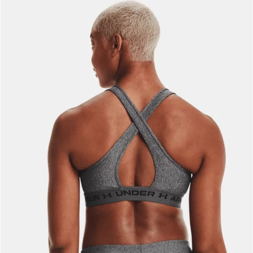 Brassière de sport Mid Crossback Heather® Under Armour