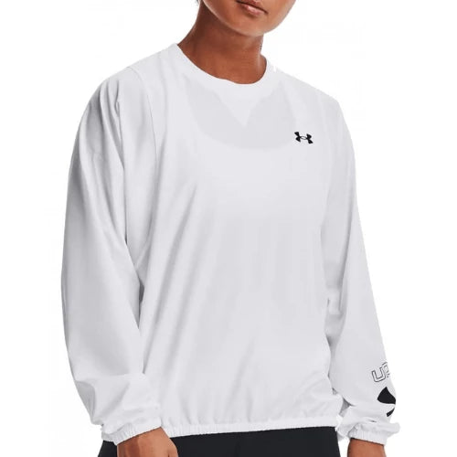 Haut ras du cou tissé imprimé Under Armour